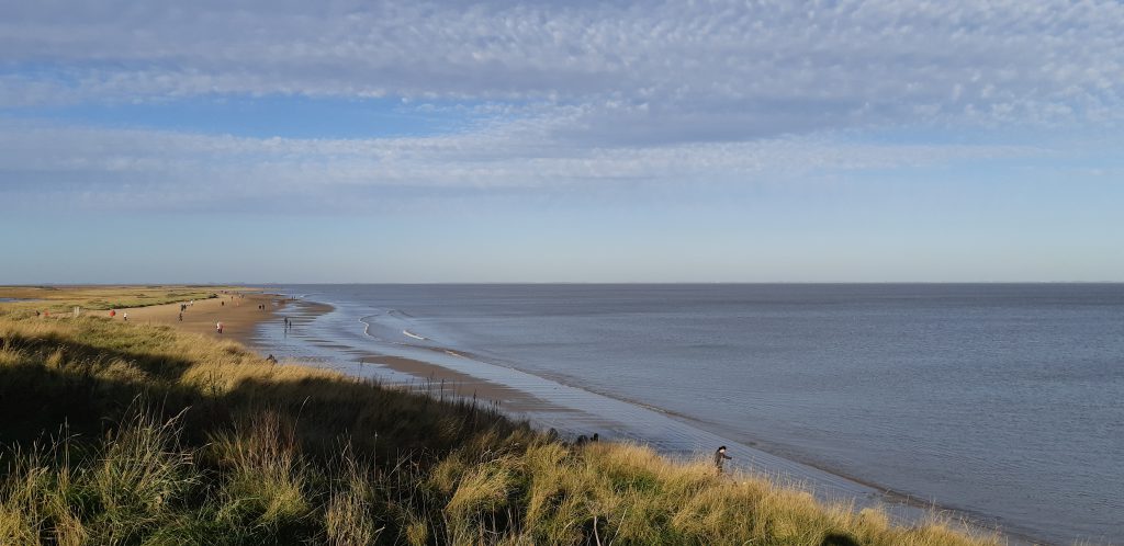 Cleethorpes beach - southern end