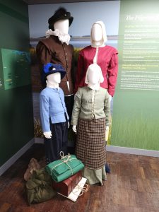 Immingham museum Pilgrim display