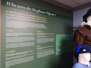 Immingham museum Mayflower display