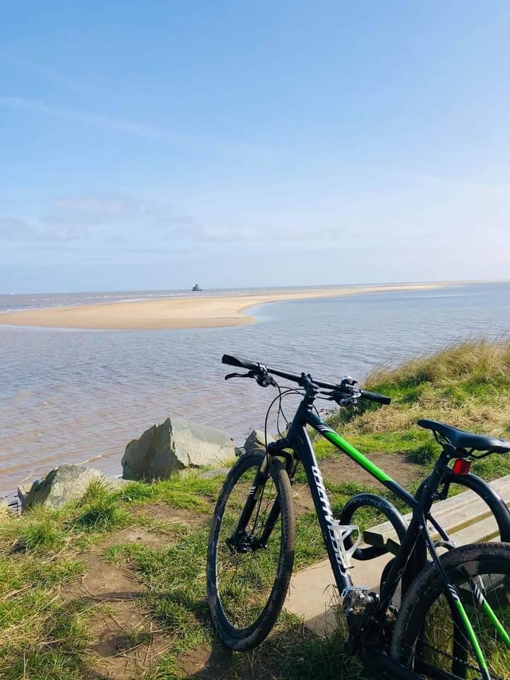 Image of bike and Fitties Beach