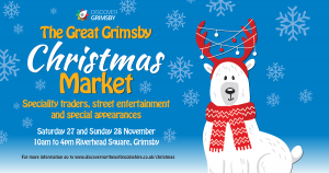 Grimsby Christmas Market banner