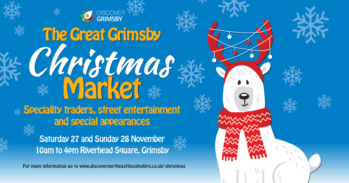 Grimsby Christmas Market banner