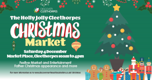 Cleethorpes christmas market banner